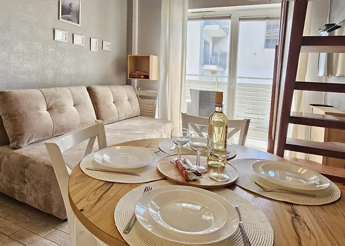 Holiday Home Slavia New 11 Z Antresola I Balkonem Przy Plazy